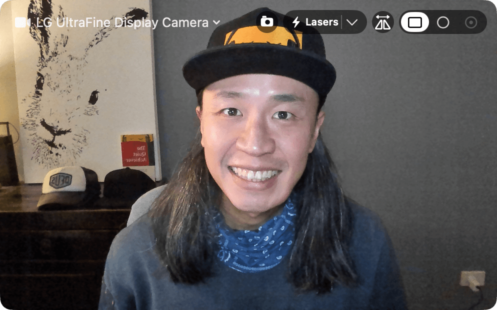 Prompt My Notch Mirror Check camera preview